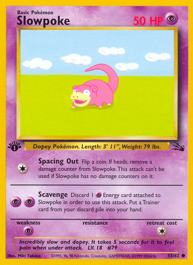 Slowpoke, Fossil 55