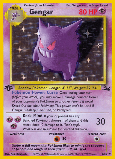 Gengar, Fossil 5
