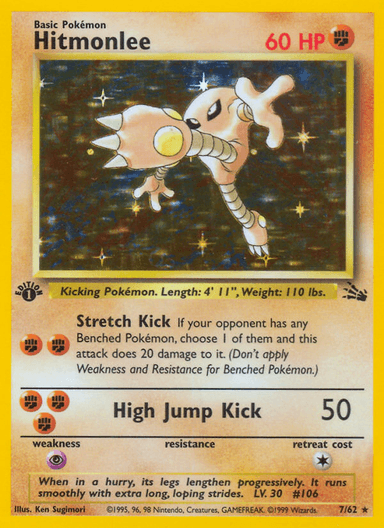 Hitmonlee, Fossil 7