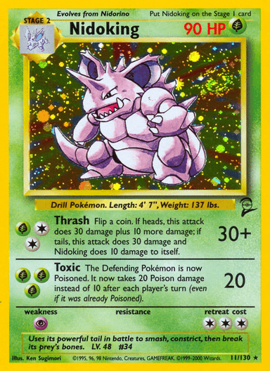 Nidoking, Base Set 2 11