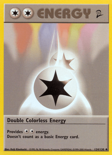 Double Colorless Energy, Base Set 2 124