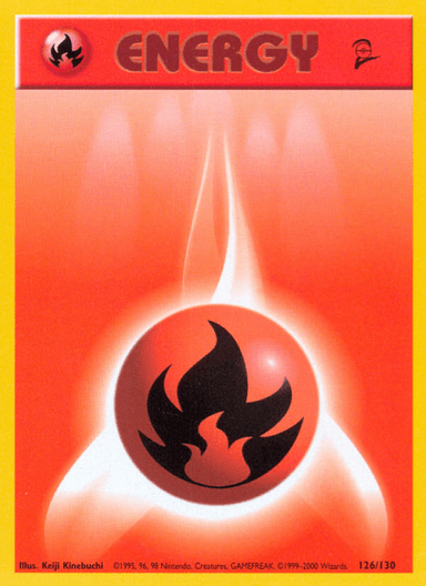 Fire Energy, Base Set 2 126