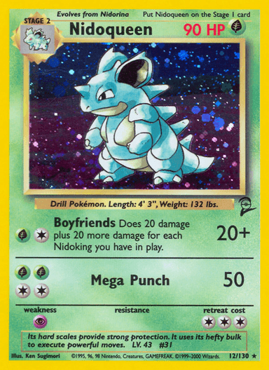 Nidoqueen, Base Set 2 12