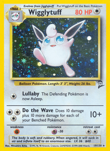 Wigglytuff, Base Set 2 19