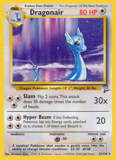 Dragonair, Base Set 2 22