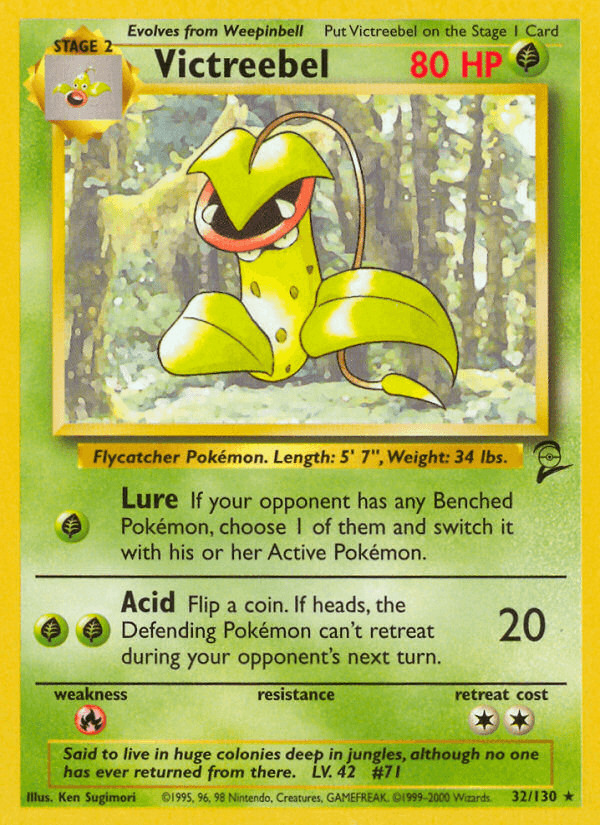 Victreebel, Base Set 2 32