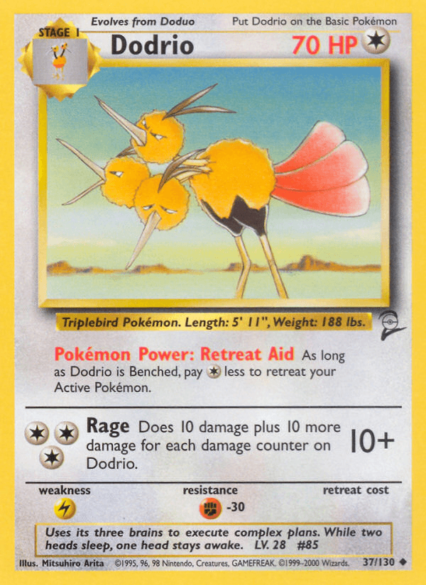 Dodrio, Base Set 2 37
