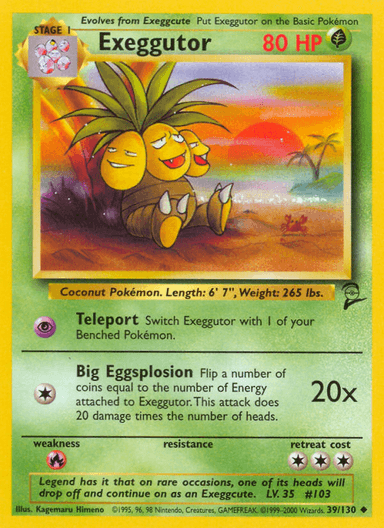 Exeggutor, Base Set 2 39