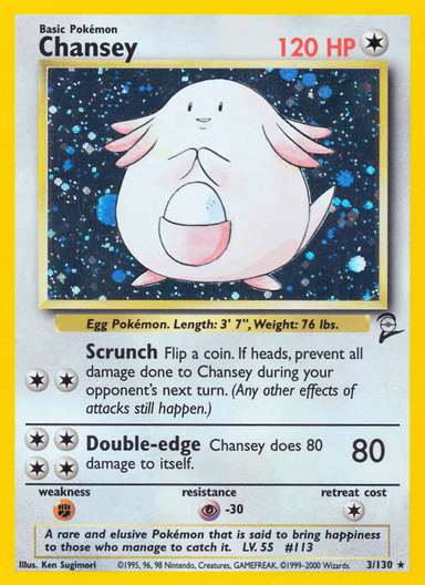 Chansey, Base Set 2 3
