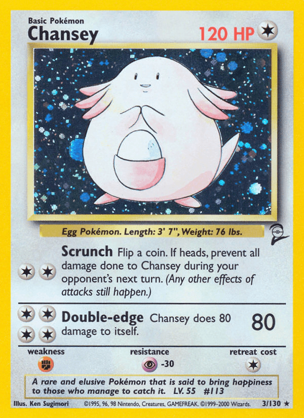 Chansey, Base Set 2 3