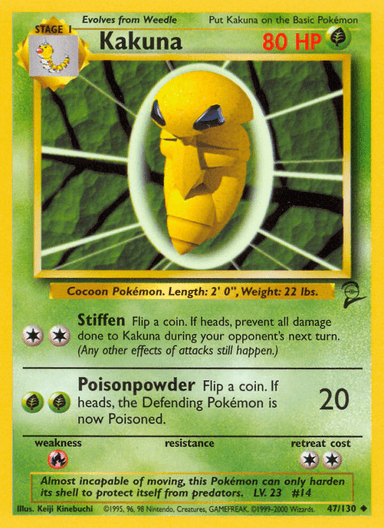 Kakuna, Base Set 2 47