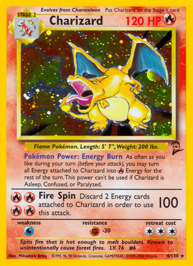 Charizard, Base Set 2 4