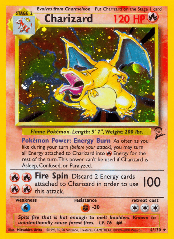Charizard, Base Set 2 4