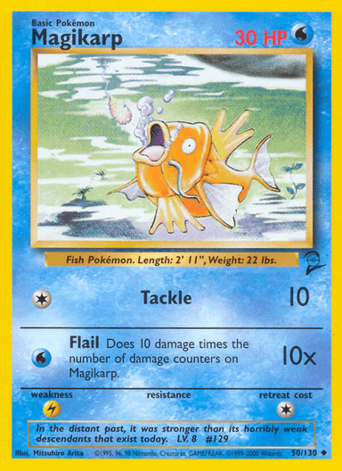 Magikarp, Base Set 2 50