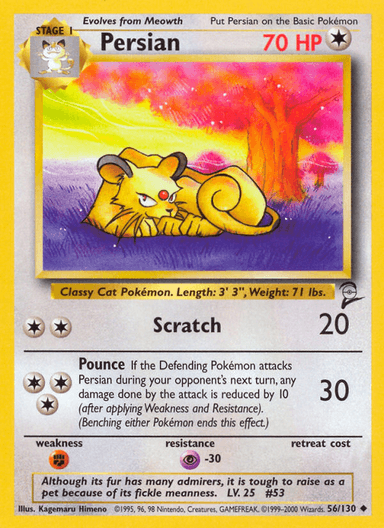 Persian, Base Set 2 56