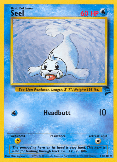 Seel, Base Set 2 61