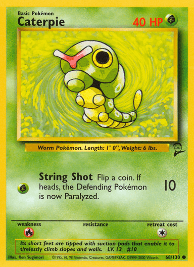 Caterpie, Base Set 2 68