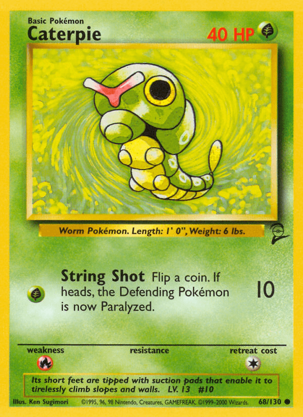 Caterpie, Base Set 2 68