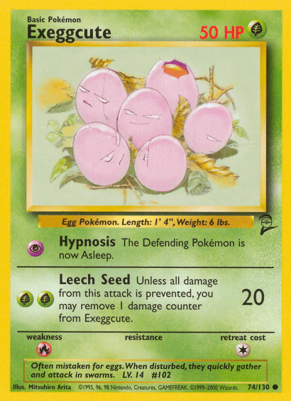 Exeggcute, Base Set 2 74
