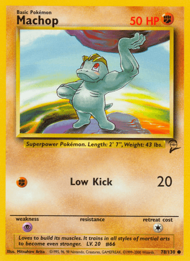 Machop, Base Set 2 78