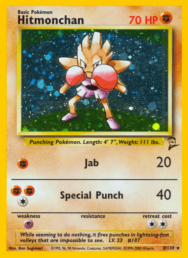Hitmonchan, Base Set 2 8