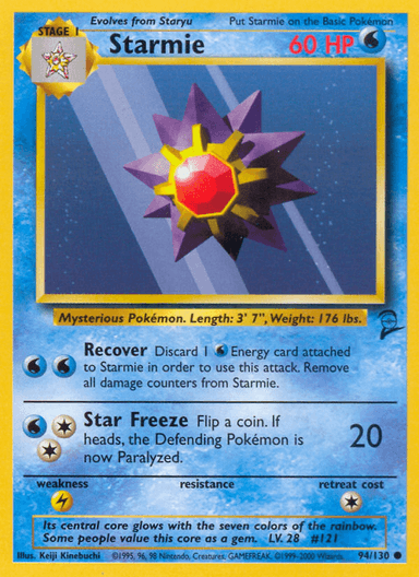 Starmie, Base Set 2 94