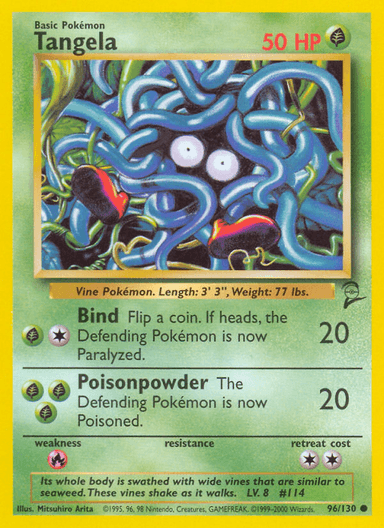 Tangela, Base Set 2 96