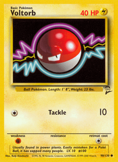 Voltorb, Base Set 2 98