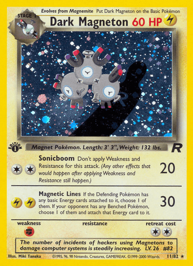 Dark Magneton, Team Rocket 11