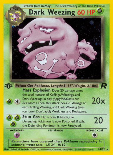 Dark Weezing, Team Rocket 14