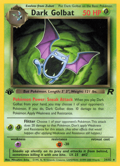 Dark Golbat, Team Rocket 24