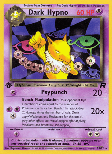 Dark Hypno, Team Rocket 26