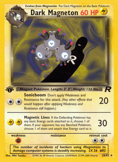 Dark Magneton, Team Rocket 28