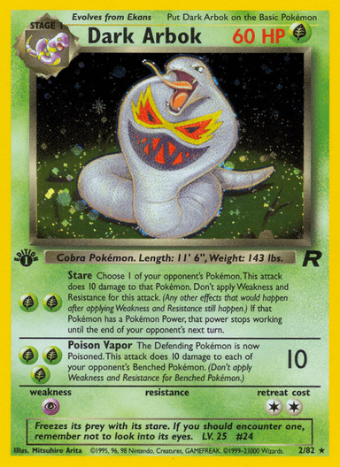 Dark Arbok, Team Rocket 2