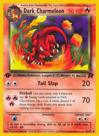 Dark Charmeleon, Team Rocket 32