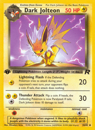 Dark Jolteon, Team Rocket 38