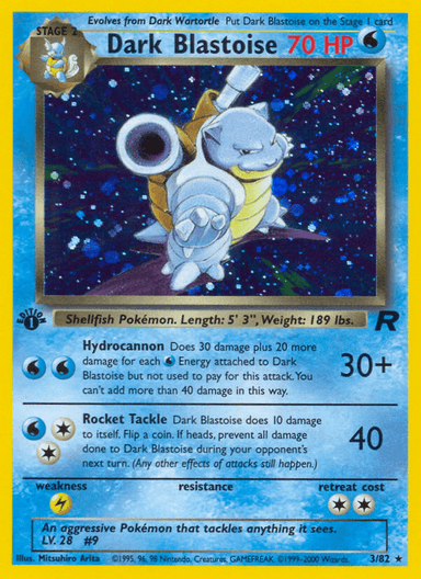 Dark Blastoise, Team Rocket 3