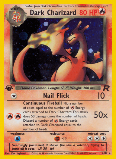 Dark Charizard, Team Rocket 4