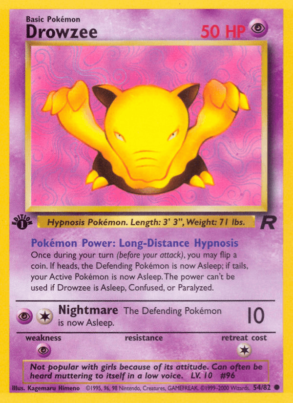 Drowzee, Team Rocket 54