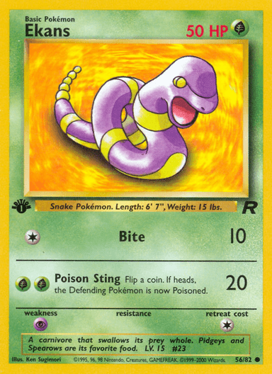 Ekans, Team Rocket 56