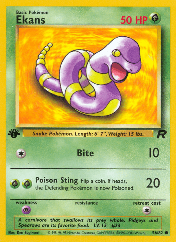 Ekans, Team Rocket 56