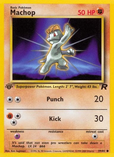 Machop, Team Rocket 59