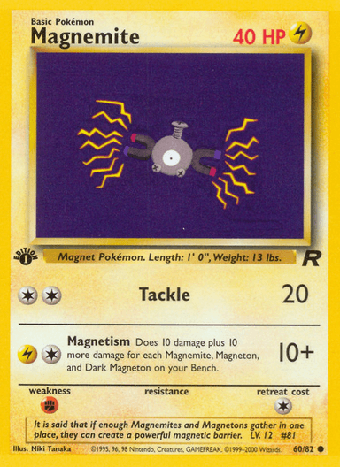 Magnemite, Team Rocket 60