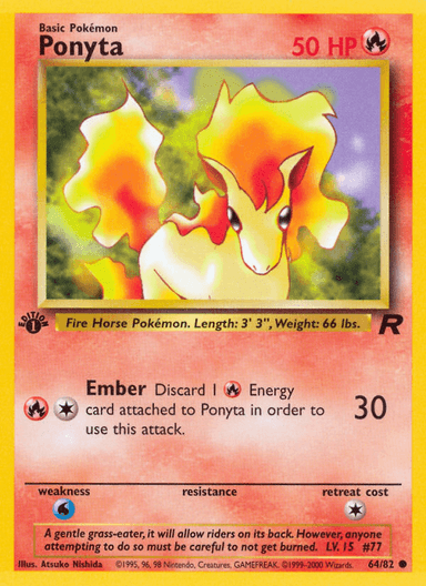 Ponyta, Team Rocket 64