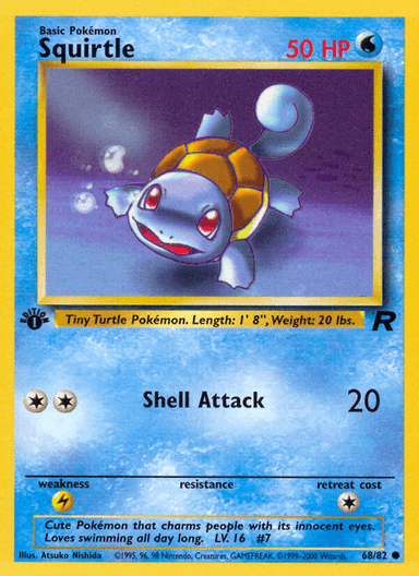 Squirtle, Team Rocket 68