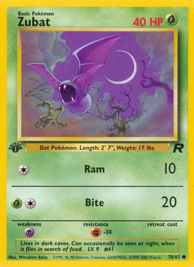 Zubat, Team Rocket 70