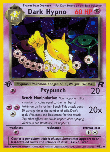 Dark Hypno, Team Rocket 9