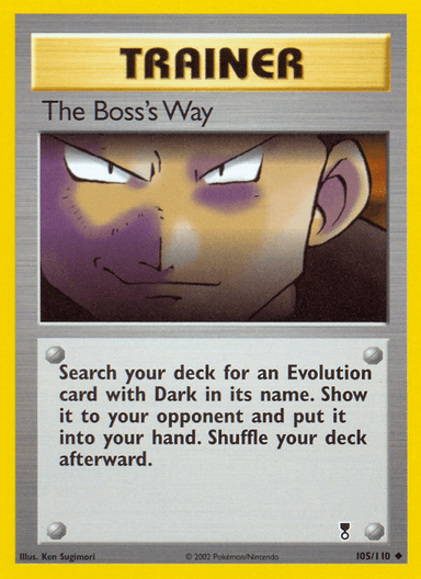 The Boss's Way, Legendary Collection 105
