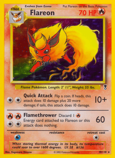 Flareon, Legendary Collection 10
