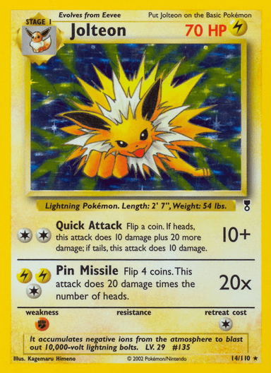 Jolteon, Legendary Collection 14